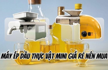 Máy ép dầu thực vật mini giá rẻ nên mua