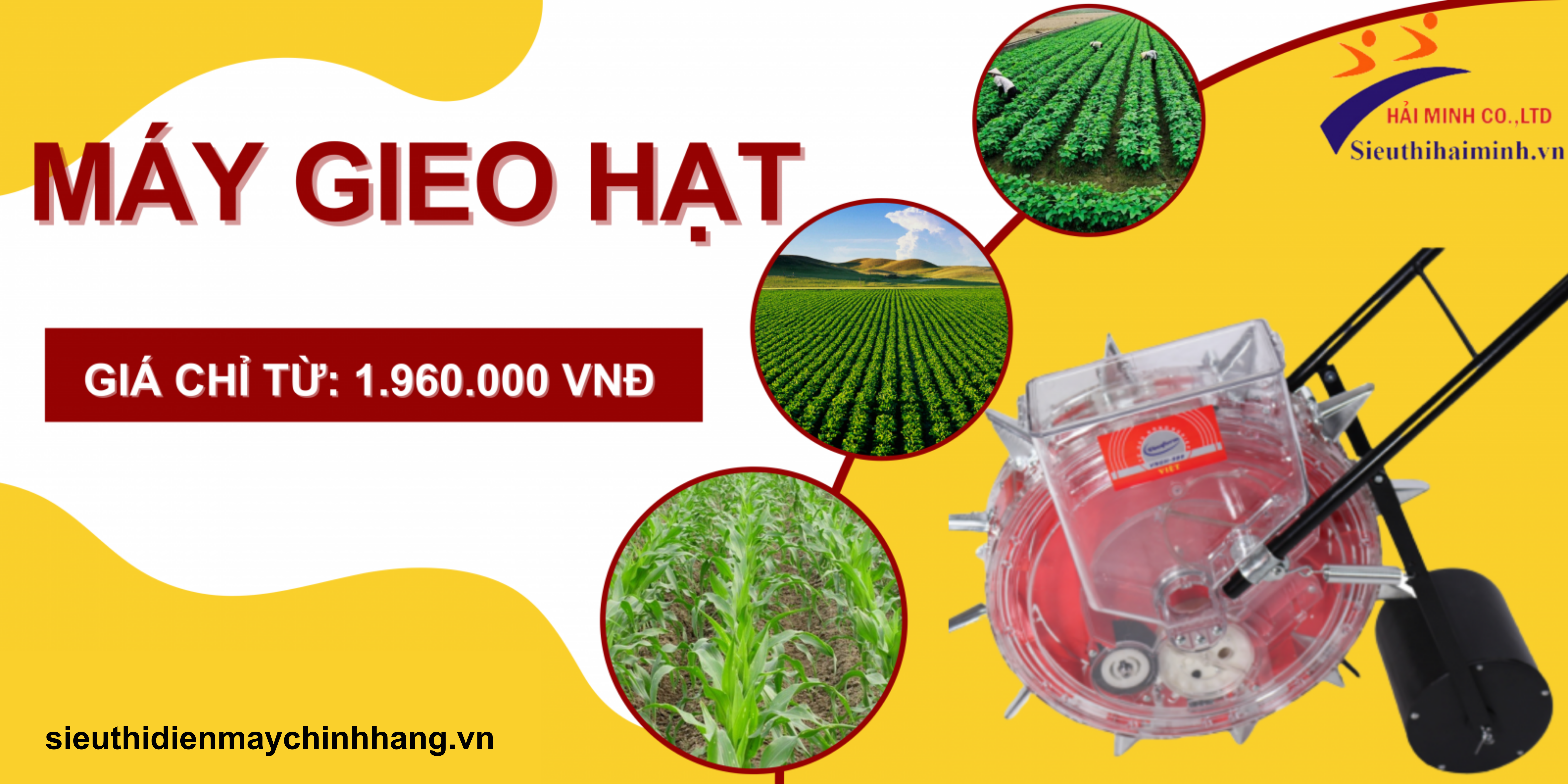 Máy gieo hạt Siêu thị Điện máy Hải Minh