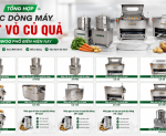 Hình ảnh Tổng hợp các dòng máy gọt vỏ củ quả Yanwoo phổ biến hiện nay