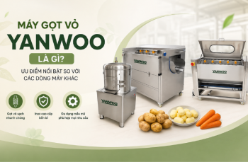 Máy gọt vỏ Yanwoo là gì? Ưu điểm nổi bật so với các dòng máy khác