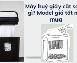 Hình ảnh Máy huỷ giấy cắt sợi là gì? Model giá tốt nên mua