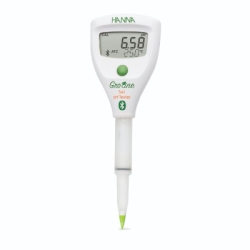 Bút đo pH/nhiệt độ HALO2 Bluetooth trực tiếp trong đất và nước HI9810302