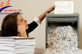 Máy hủy tài liệu văn phòng nên mua nhất hiện nay