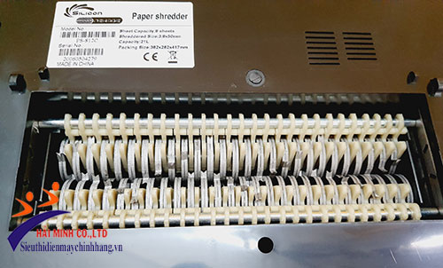 Máy huỷ tài liệu Silicon PS-812C