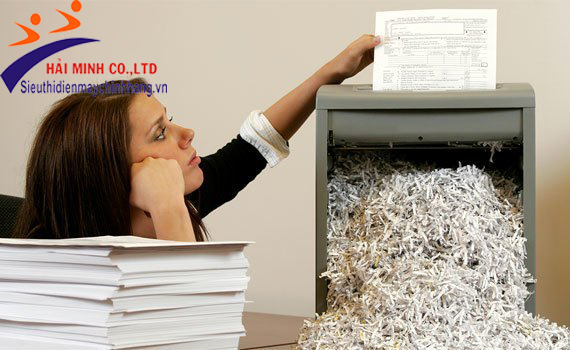 Máy hủy tài liệu văn phòng nên mua nhất hiện nay