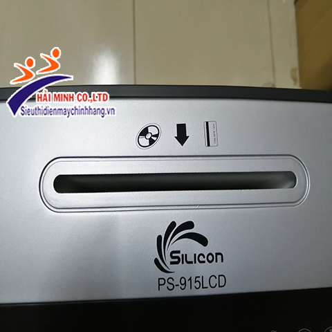 Máy hủy tài liệu Silicon PS-915LCD chính hãng