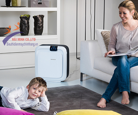 Máy lọc không khí kết hợp tạo ẩm BONECO H680 độ ồn thấp
