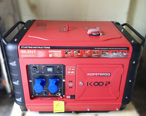 Máy phát điện Koop siêu chống ồn KDF 6700QQ (4.2 KW)