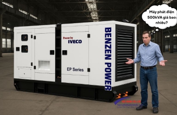 Máy phát điện 500kVA giá bao nhiêu?
