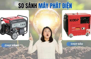 Nên Mua Máy Phát Điện Gia Đình Chạy Dầu Hay Xăng