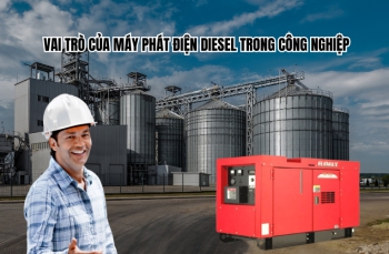 Vai trò của máy phát điện diesel trong công nghiệp