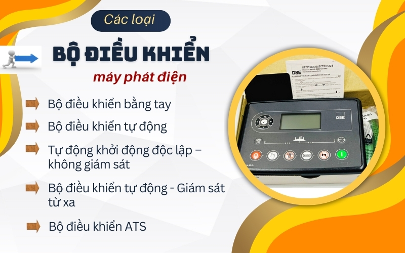 các bộ điều khiển máy phát điện