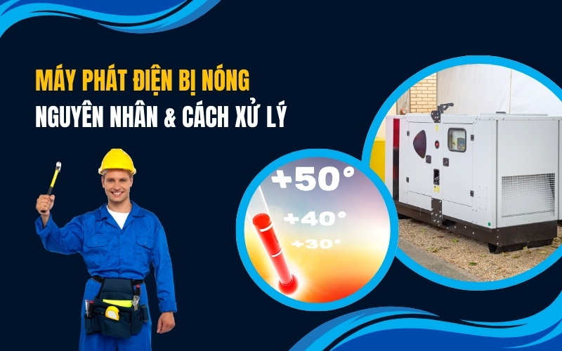 Máy Phát Điện Bị Nóng Nguyên Nhân & Cách Xử Lý