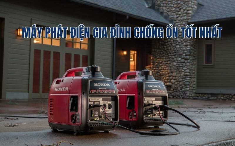 Máy Phát Điện Gia Đình Chống Ồn Tốt Nhất