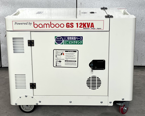 Máy  phát điện chạy dầu Bamboo GS12KVA 9-10 Kw