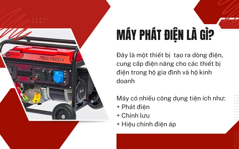 Máy phát điện là gì?