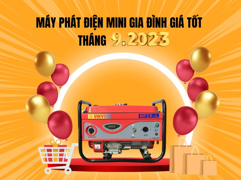 Máy phát điện mini gia đình giá tốt tháng 92023 tại Siêu thị Hải Minh