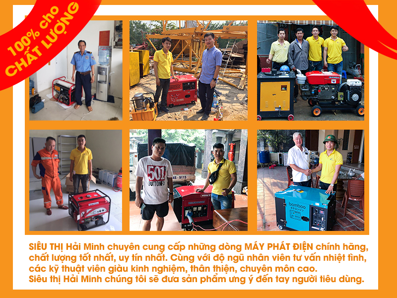 Siêu thị Hải Minh - Đơn vị cung cấp máy phát điện uy tín
