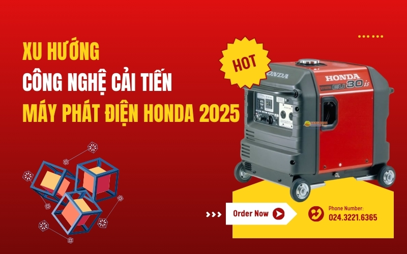 Xu Hướng Công Nghệ Cải Tiến Máy Phát Điện Honda 2025