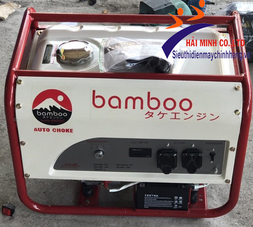 máy phát điện bamboo do siêu thị Hải Minh cung cấp