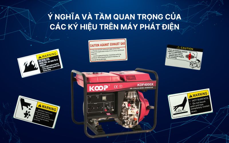  ý nghĩa ký hiệu trên máy phát điện 