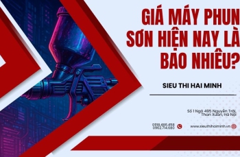 Giá máy phun sơn hiện nay là bao nhiêu?