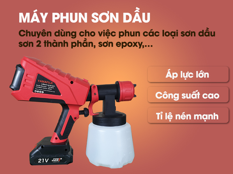 máy phun sơn dầu
