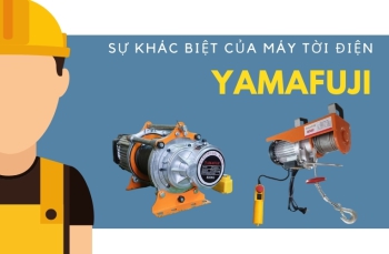 Sự khác biệt giữa máy tời Yamafuji với các hãng khác