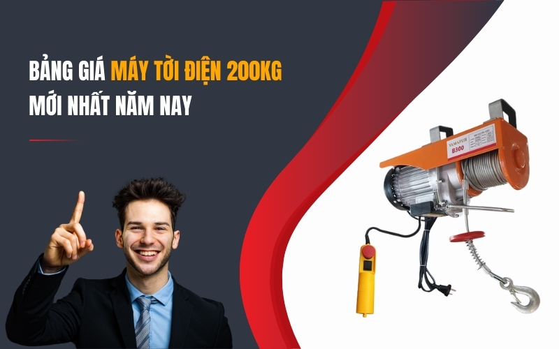 Bảng Giá Máy Tời Điện 200kg Mới Nhất Năm Nay