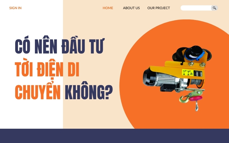 Có Nên Đầu Tư Tời Điện Di Chuyển Không?