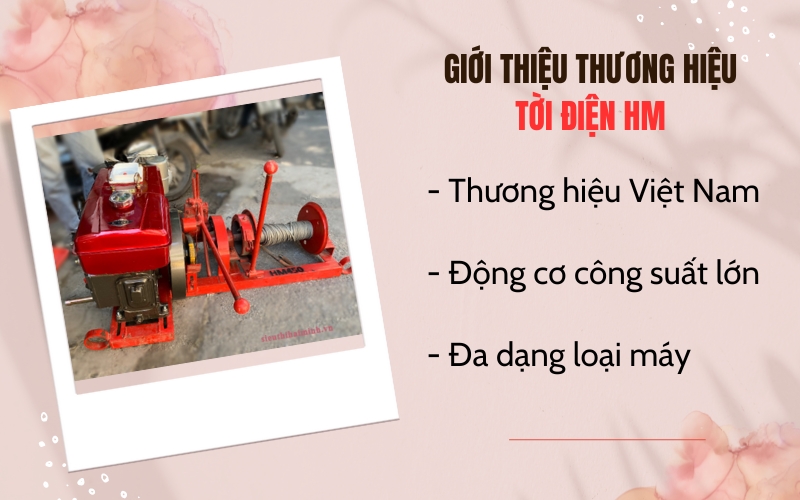 Giới thiệu thương hiệu tời điện HM