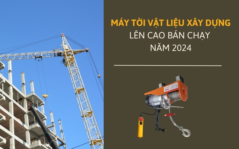 Chi phí máy tời điện xây dựng 300kg hiện nay