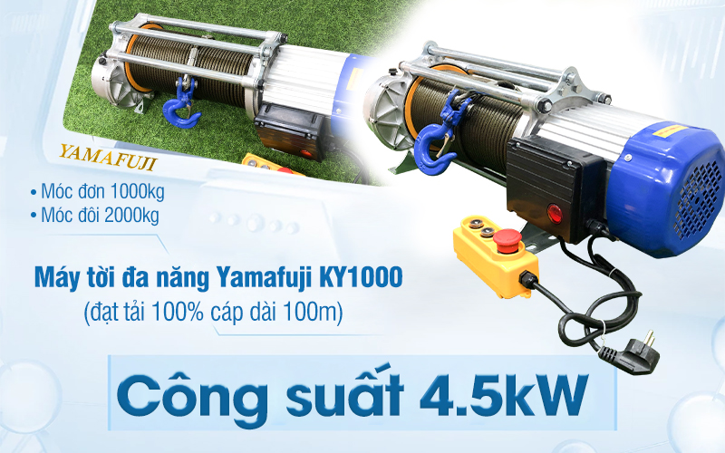 Tời đa năng KY1000 của Yamafuji