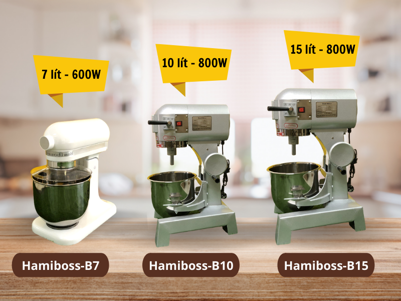 máy trộn bột Hamiboss