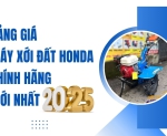 Hình ảnh Bảng giá máy xới đất Honda chính hãng mới nhất 2025