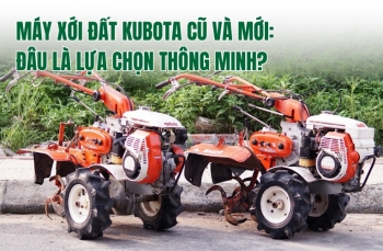 Máy xới đất Kubota cũ và mới: Đâu là lựa chọn thông minh?