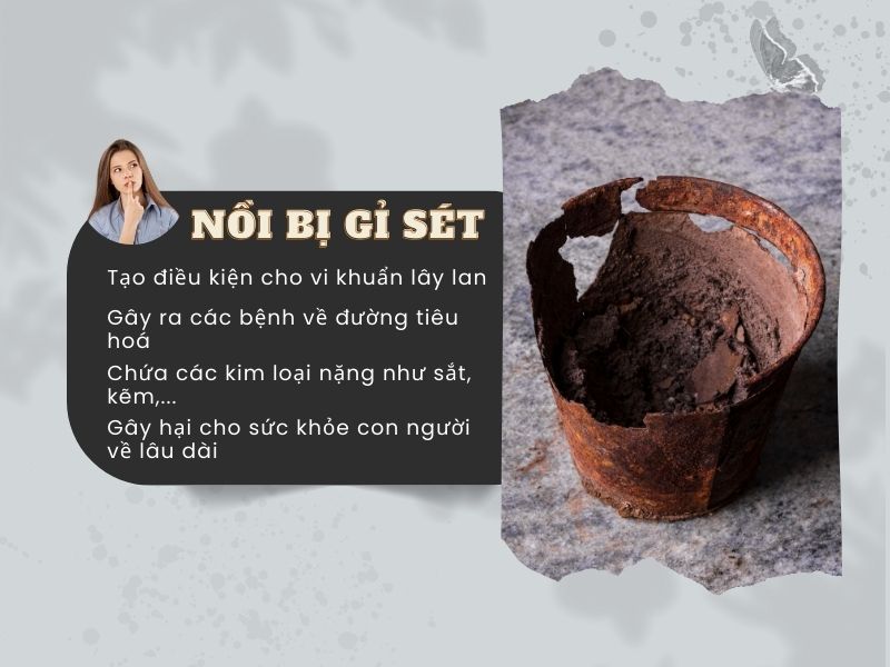 Nguy cơ tiềm ẩn khi dùng nồi nấu phở DỎM, CŨ