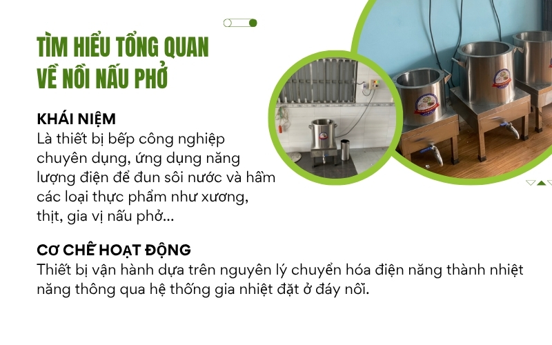 Tìm hiểu tổng quan về nồi nấu phở