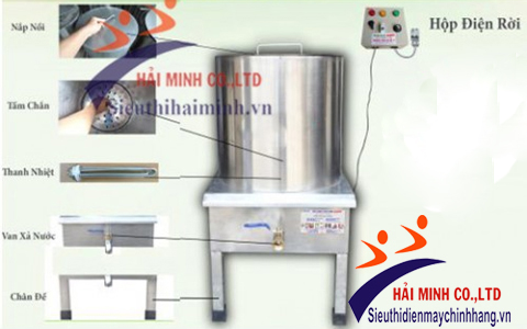 Cấu tạo của nồi nấu phở TD-80L
