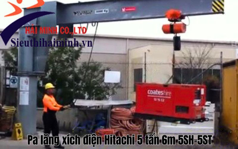 Pa lăng xích điện Hitachi 5 tấn 6m 5SH-5ST