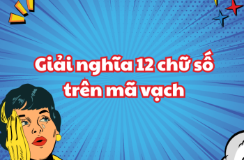 Bạn có biết 12 chữ số in trên mã vạch có ý nghĩa gì không?