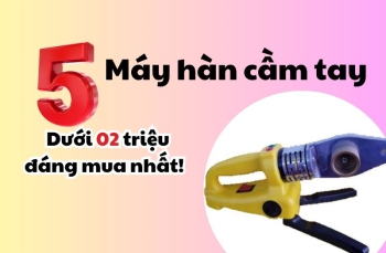 05 máy hàn ống nhựa cầm tay dưới 02 triệu đáng mua nhất!