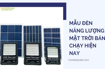 4 mẫu đèn năng lượng mặt trời bán chạy hiện nay