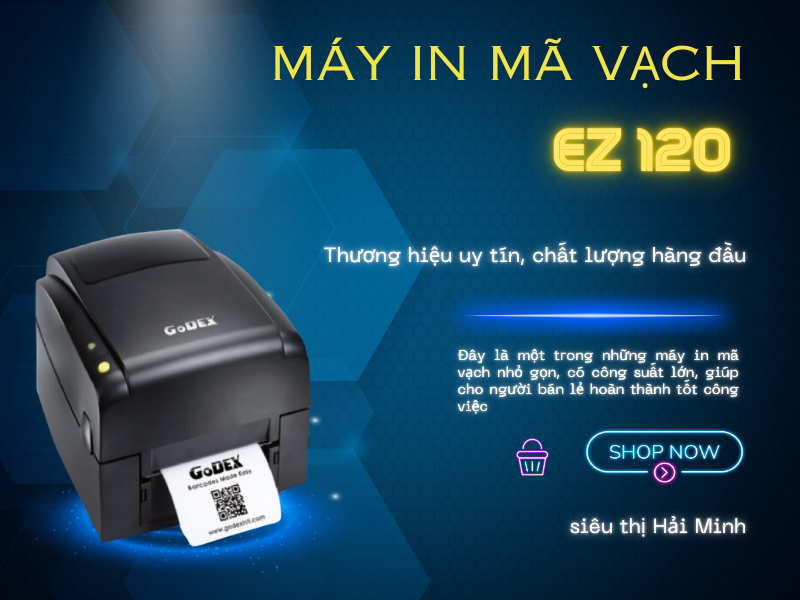 Gợi ý 03 mẫu máy in mã vạch đầu tư cho hiệu quả