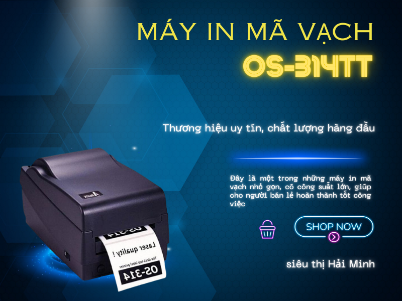 Gợi ý 03 mẫu máy in mã vạch đầu tư cho hiệu quả