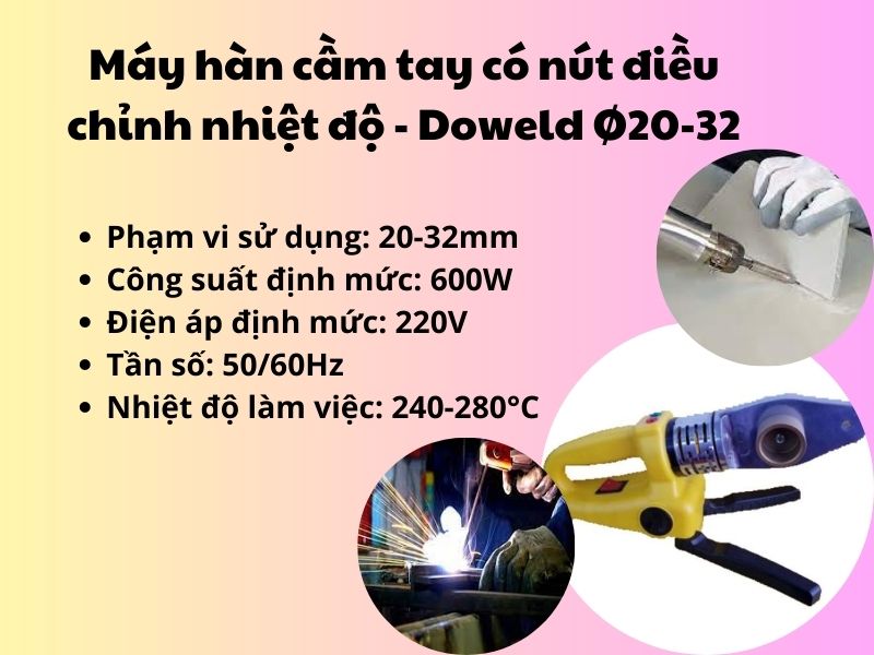05 máy hàn cầm tay dưới 02 triệu đáng mua nhất!