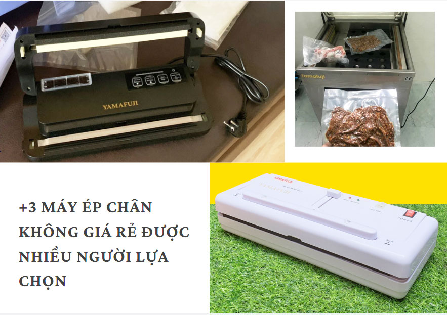+3 Máy ép chân không giá rẻ được nhiều người lựa chọn