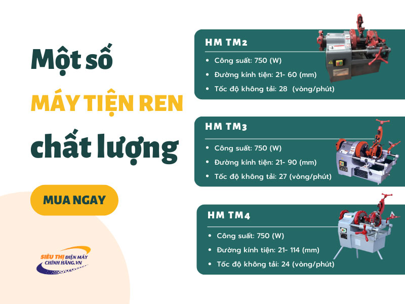 Bảng báo giá máy tiện ren uy tín nhất năm 2023