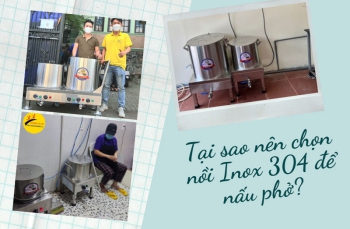 Tại sao nên chọn nồi Inox 304 để nấu phở?