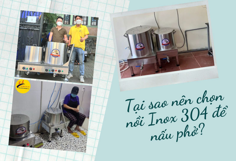 Tại sao nên chọn nồi Inox 304 để nấu phở?